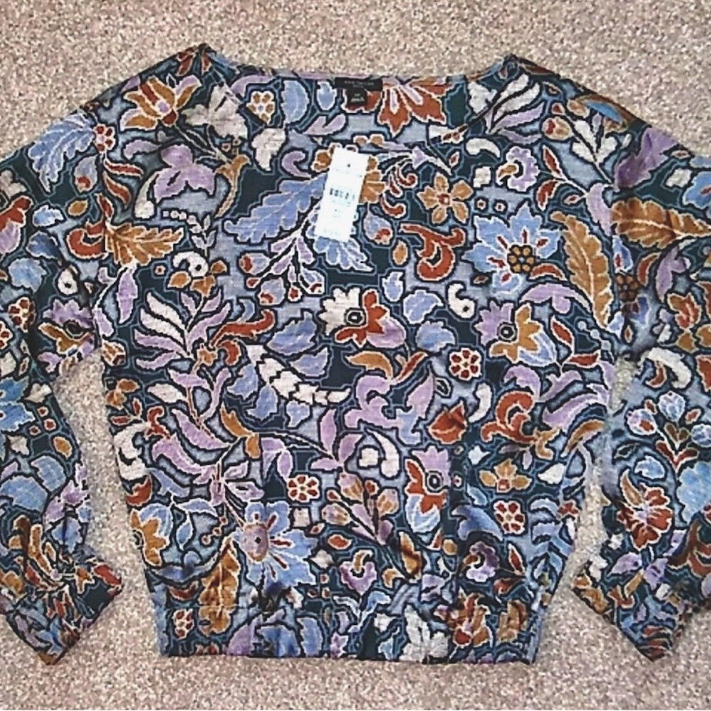 Ann Taylor Multicolor Floral Blouse